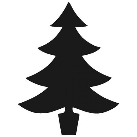 Christmas Tree Silhouette - Cliparts.co
