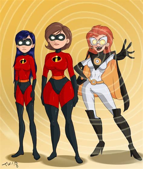 Incredible Hypno Slaves Redux By Trishbot On Deviantart The Incredibles Fan Art The Artist Movie