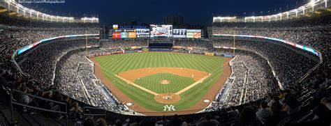 The new ballpark opened on april 2, 2009, and the yankees played their first game there, an exhibition match against the chicago cubs, the following day. New Yankee Stadium panorama photos