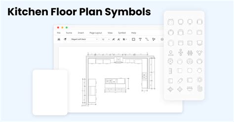 Kitchen Floor Plan Symbols And Meanings Edrawmax