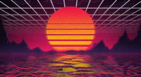 Free Download The Sun Music Star Background 80s Wallpaper Neon Vhs 80s