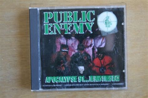 Public Enemy ‎ Apocalypse 91 The Enemy Strikes Black C525 Ebay
