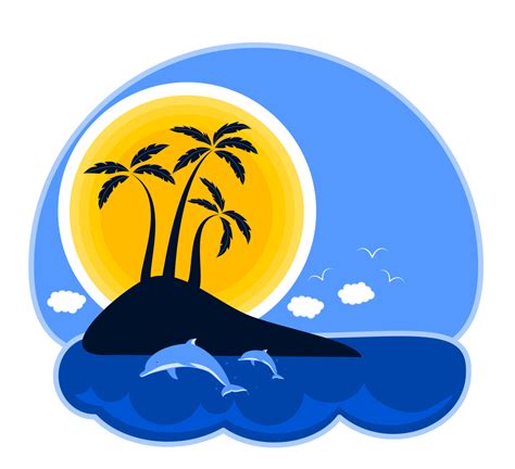 Tropical Island Clipart Free Download On Clipartmag