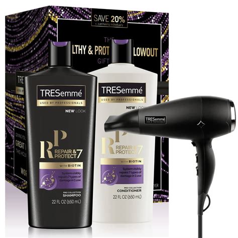 Tresemme 3 Pc Healthy And Protected Blowout T Set Repair And Protect