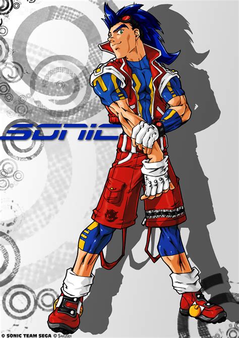 Human Sonic Colored By Sakuseii On Deviantart
