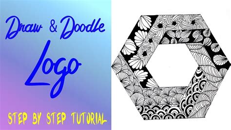 How To Draw and Doodle Logo For Beginners, Step by Step Tutorial - YouTube - #Beginners #Doodle ...