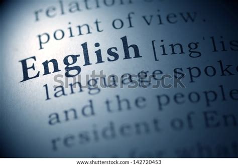 Fake Dictionary Dictionary Definition Word English Stock Photo Edit