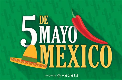 Mexico 5 De Mayo Poster Vector Download