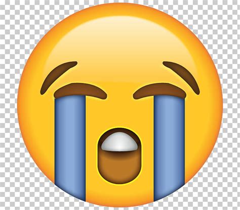 Sad Face Emoji Crying Emoji Decal Sad Emoticon Transparent