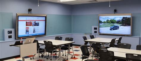 New Technology Enhanced Classroom Provides Collaborative Space For