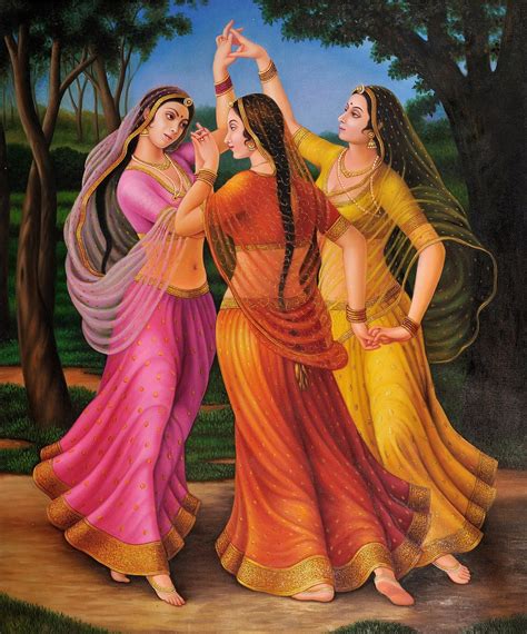 Famous Paintings Of Beautiful Indian Women