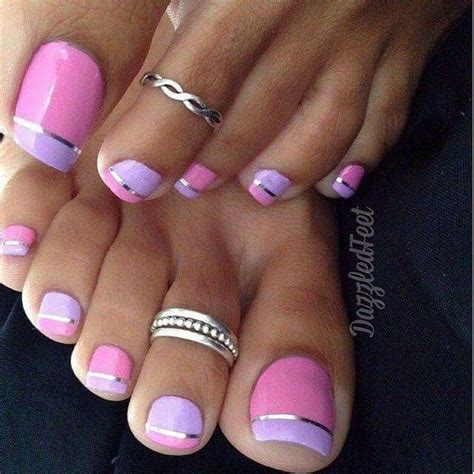 Cute Pedicure Idea Pretty Toe Nails Summer Toe Nails Feet Nails