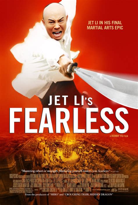 Jet Lis Fearless Movie Review Martial Journal