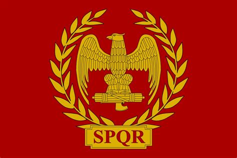 Flag Of The Roman Empire Just A Flag Of The Roman Empire Flickr