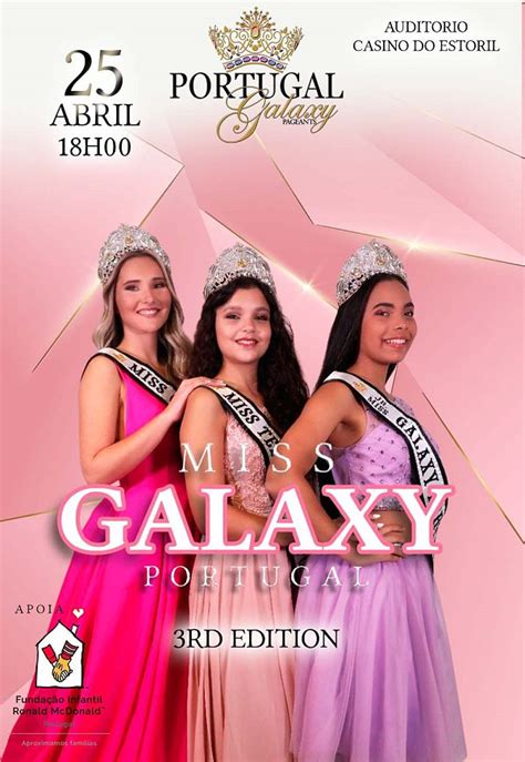 Miss Galaxy Portugal 2023 Lisbon Cultural Poster
