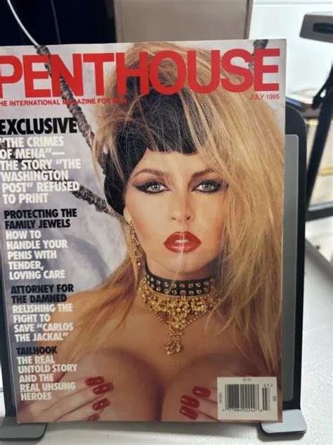 Penthouse July Cover Pet Of The Month Dyanna Lauren Picclick