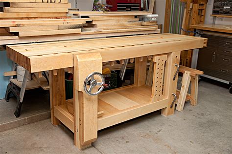 Share this link with your friends and your social media, thanks. Split Top Roubo Workbench - FineWoodworking