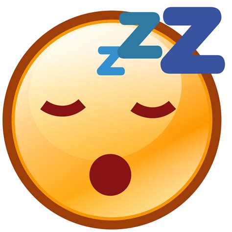 Smiley Sleeping Clipart Best