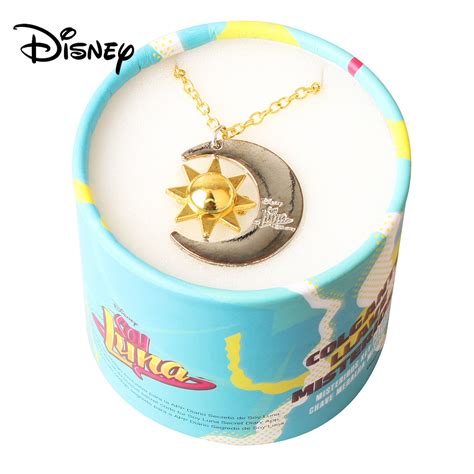 Disney Soy Luna Necklaces Sun And Moon Decorated Chain Jewelry For