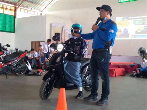 Peduli Keselamatan Yamaha Gelar Edukasi Safety Riding Di Sekolah Jawa