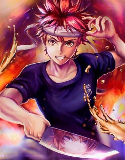 Pin On Shokugeki No Somafood Wars