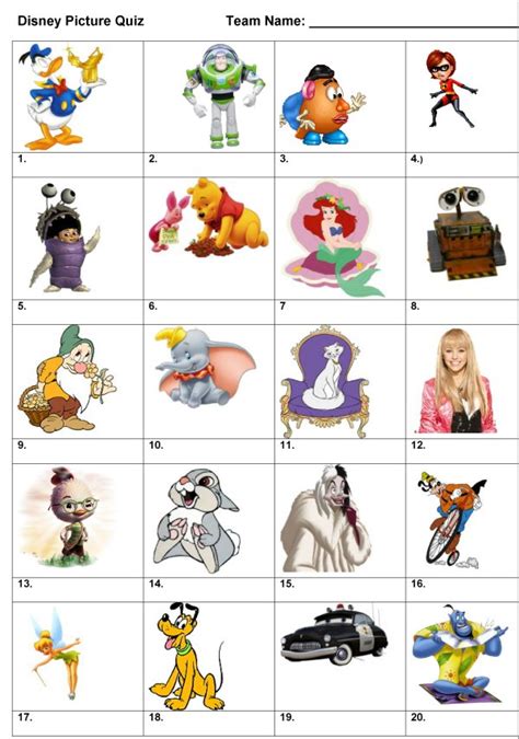 Give it your best shot and remember to like and subscribe. Disney Characters Quiz