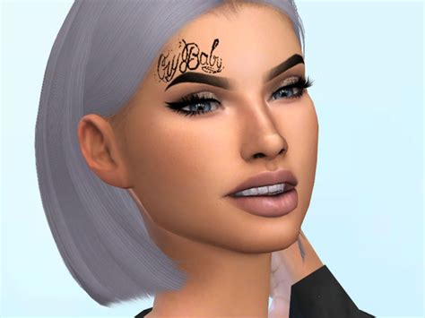 Sims 4 Face Tattoos Tatto Couples Ideas
