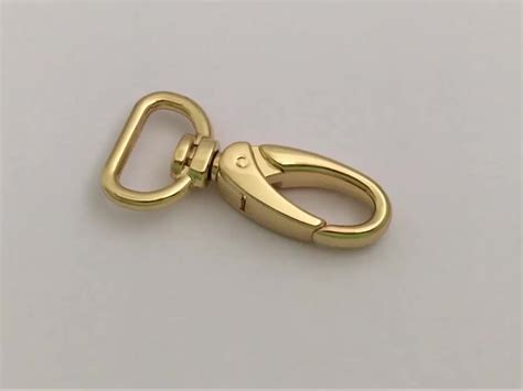 20mm Gold Metal D Ring Swivel Snap Hook For Handbag Buy Snap Hook