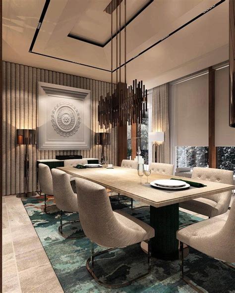 Constantine Frolov Interior Designer Luxury Dining Room Luxury