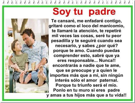 Soy Tu Padre ~ Mejores Mensajes