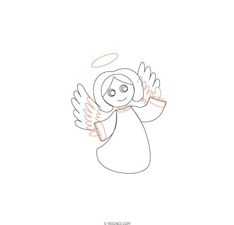 Как нарисовать ангела поэтапно Рисунки карандашом поэтапно