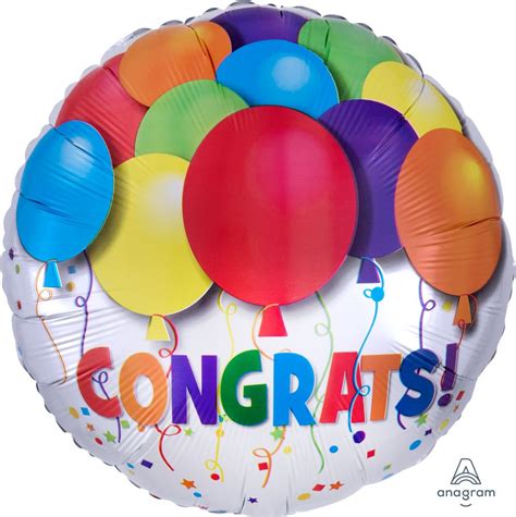 Buy 18 Bold Congratulations Balloons Balloons For Only 146 Usd By