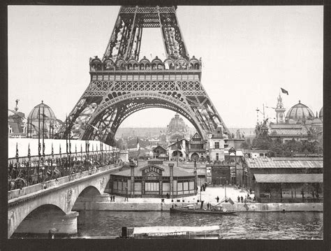 Historic Bandw Photos Of Paris France Late 19th Century Monovisions