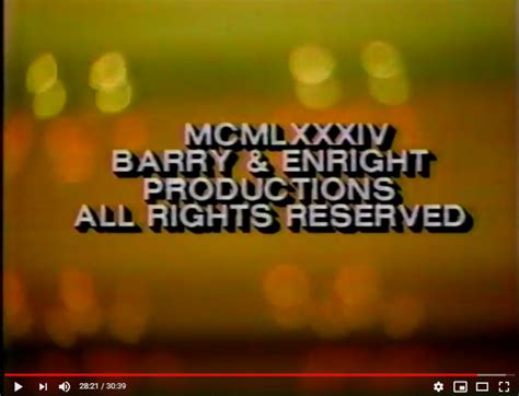 1984 Barry And Enright Productions All Rights Reserved Game Show 50