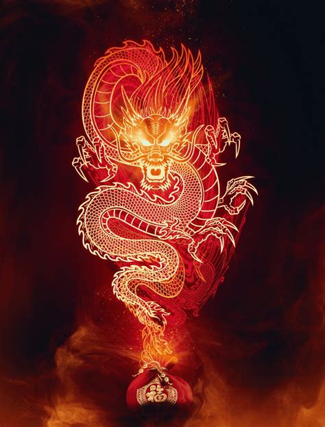 Learn How To Design A Chinese Fire Dragon In Photoshop Dragon