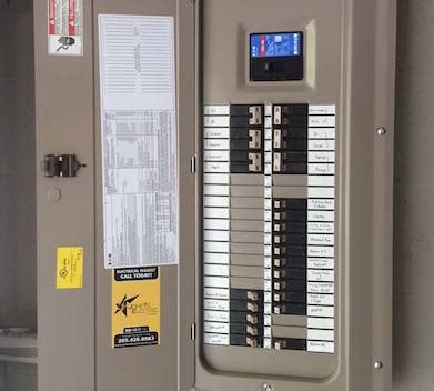 If you are curious about what's inside the panel, check out our guide of how a breaker panel works. Circuit Breaker Panel Label