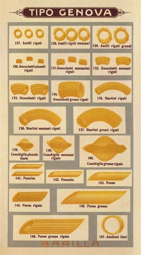 17 Best Images About Types Of Pasta On Pinterest Different Types Of