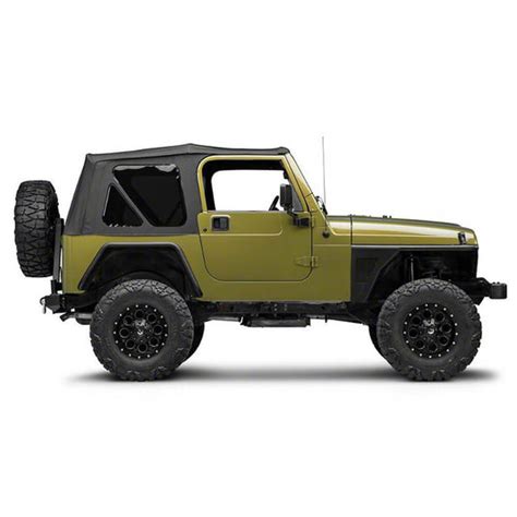 Hookeroad Front And Rear Fender Flares Tubular Fenders For 1997 2006 Jeep