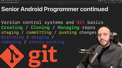 Senior Android Developer Checklist Git YouTube