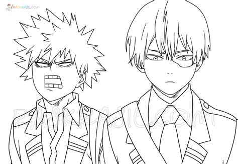 All My Hero Academia Coloring Pages