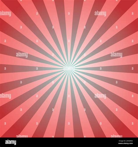 Sunlight Abstract Background Red Burst Background Vector Illustration