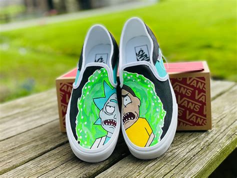 Custom Rick And Morty Jordans