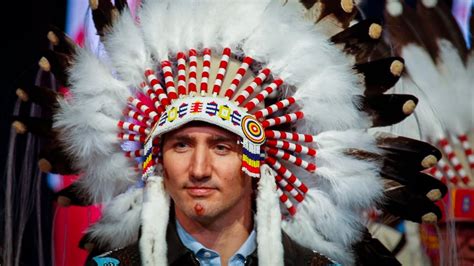 Justin Trudeau Honoured By Tsuut Ina First Nation As The One That Keeps Trying Calgary Cbc