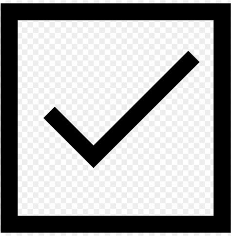 Free Download Hd Png Microsoft Word Check Mark Symbol Checkbox With