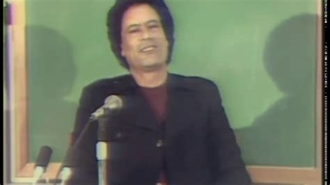 Muammar Qaddafi Interview 1985 Youtube