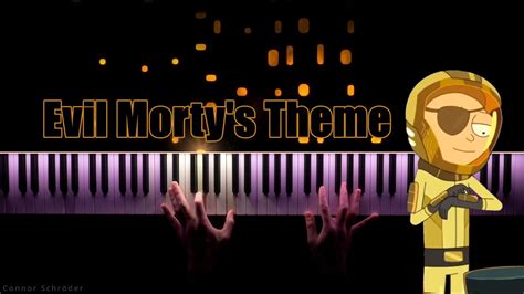 Evil Mortys Theme For The Damaged Coda Piano Cover Youtube