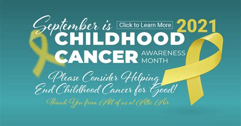 Childhood Cancer Awareness Month 2021