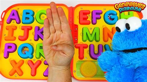 Learn How To Sign The Alphabet With Cookie Monster