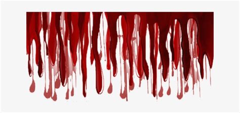 Real Blood Dripping Background