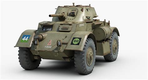 T17 E Staghound Armored 3d Max